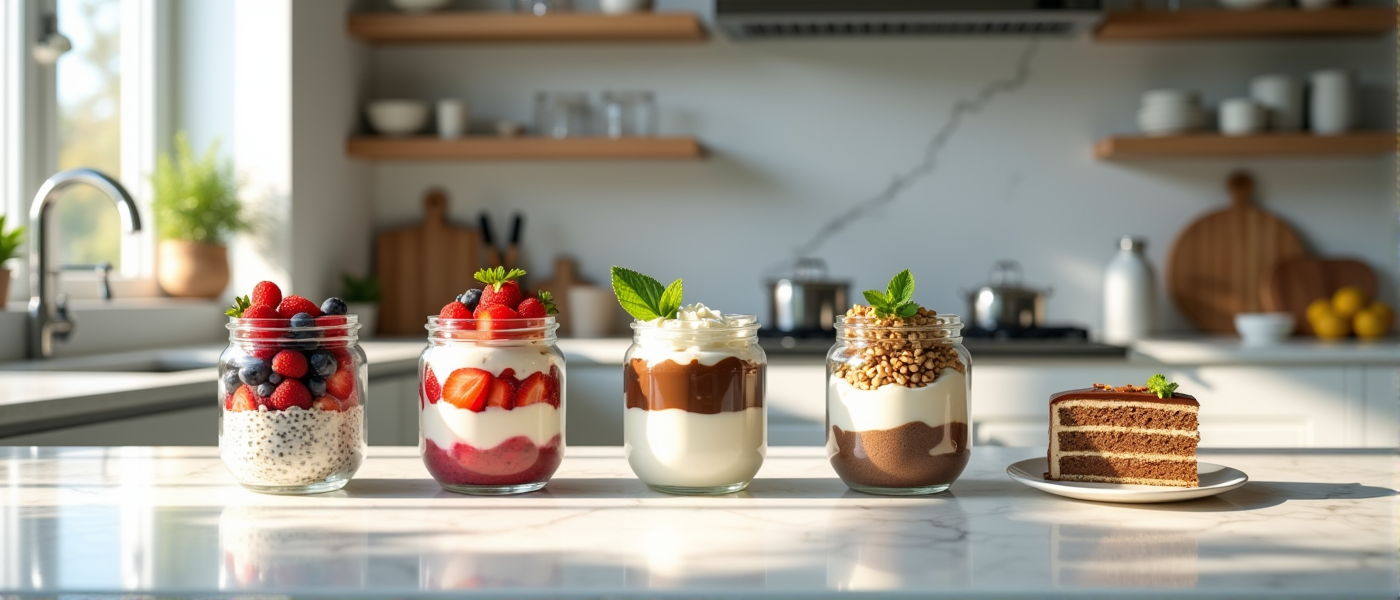 Meal Prep Desserts: 5 Süßspeisen, die du vorkochen und die Woche über genießen kannst