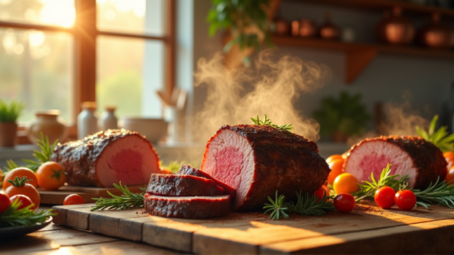 Sonntagsbraten-Guide: Rinderbraten, Pulled Pork & Lammkeule – Schritt für Schritt