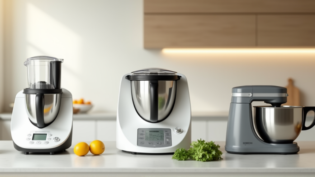 Thermomix vs. Bosch Cookit vs. Kenwood: Welche Küchenmaschine kocht wirklich am besten?