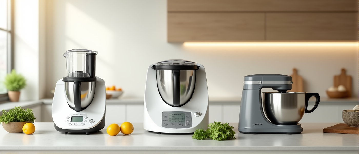 Thermomix vs. Bosch Cookit vs. Kenwood: Welche Küchenmaschine kocht wirklich am besten?